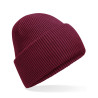 Winter hat - MOD. B385R:Burgundy, 100% polyester (Ash, Granite, Cloud Grey, One Size